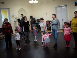 Család játszó - és táncházat tartottak Kiskanizsán, fotó: Gergely Szilárd