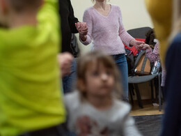 Család játszó - és táncházat tartottak Kiskanizsán, fotó: Gergely Szilárd