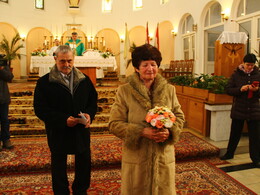 50. házassági évfordulójukat ünnepelték, fotó: Bakonyi Erzsébet