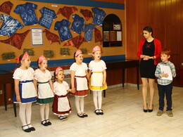 Népi kismesterségek a Piarista-óvodában, fotó: Bakonyi Erzsébet