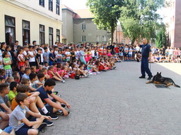 Egészség és sportnap a Zrínyi-iskolában, fotó: Bakonyi Erzsébet