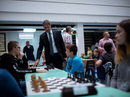 Ifjú sakktehetségek tornája a Batthyányban, fotó: Gergely Szilárd