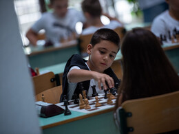 Ifjú sakktehetségek tornája a Batthyányban, fotó: Gergely Szilárd