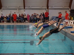 A jövő úszóbajnokai Nagykanizsán , fotó: Kálovics Tibor