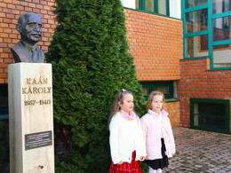 Tisztelgés Kaán Károly munkássága előtt, fotó: Bakonyi Erzsébet
