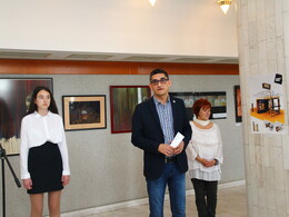 Ambrus Márta művésztanár és tanítványainak kiállítása, fotó: Bakonyi Erzsébet