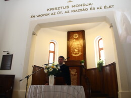 Tanévzáró istentisztelet a Református templomban, fotó: Bakonyi Erzsébet
