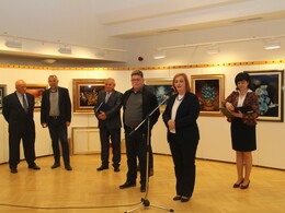 Zlatko Štrfiček horvát népi festőművész kiállítása a HSMK-ban