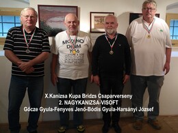 X. Kanizsa Kupa Bridzs Csapatverseny, fotó: NK. Bridzs SE