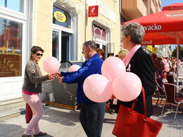 A mellrák elleni séta napja, fotó: Bakonyi Erzsébet