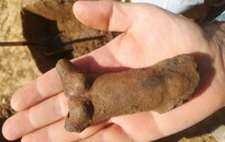 A lengyeli kultúrából származó 6500 éves idolt találtak a zalaegerszegi régészek