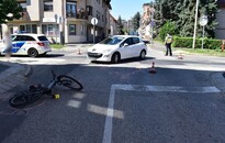 Biciklist ütöttek el Zalaegerszegen