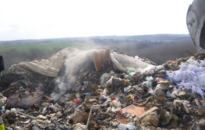 Füstölt a hulladéklerakó Bagolán