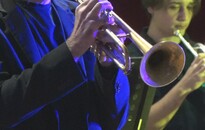 Fekete-Kovács Kornél trombitaművész volt a Kanizsa Big Band vendége 