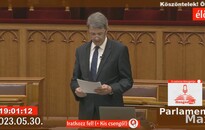 Hosszú idő után szólalt fel Cseresnyés Péter a parlamentben 