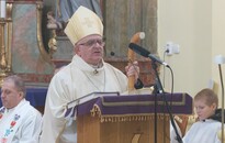  Varga László megyéspüspök mutatott be búcsúi szentmisét az Alsótemplomban