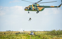 Országos gyakorlat a Kis-Balatonnál – Bajba jutott kisrepülőgépet mentettek a tűzoltók