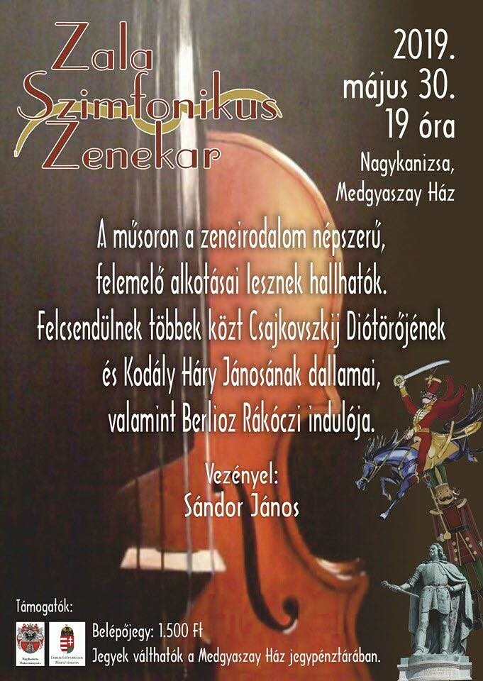 Zala Szimfonikus Zenekar koncertje