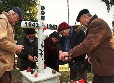 Hiányukat ma is érzik – a Don-kanyarban elesett hozzátartozókra, katonákra emlékeztek