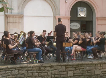Évzáró koncertet adott a Farkas Ferenc-zeneiskola fúvószenekara