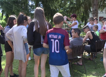 Balatonberényben nyaralnak a ligetvárosi gyerekek