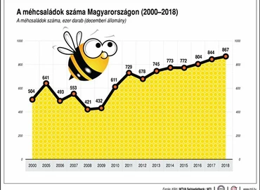 Támogatások és programok segítik a méhészet versenyképességének növelését
