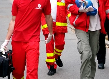 A mentők az ünnepek alatt is teljes készenlétben állnak
