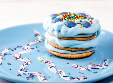Muffin, cupcake, krémes? Mindegy, csak kék legyen!