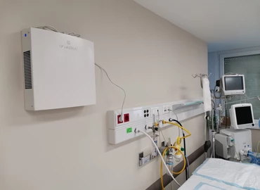 Már üzemelnek a légfertőtlenítő berendezések a Kanizsai Dorottya Kórház intenzív osztályán