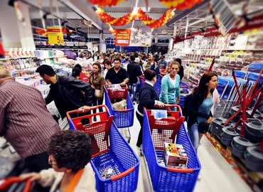 Romániában tavaly 2,2 százalékkal nőtt a kiskereskedelmi forgalom