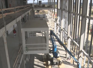 Megfelelő ütemben halad a Kanizsa Aréna építése