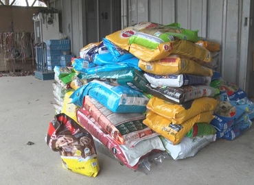 Rengeteg adomány érkezett szombaton a kanizsai állatmenhelyre