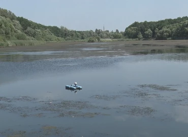 Lélegeztetésre szorult a Csó-tó vize