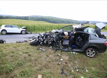 Meghalt a magyar sofőr a Hahótnál történt balesetben