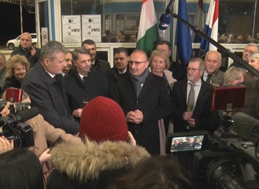 Magyarok és horvátok közösen ünnepelték az új évet és a határok megszüntetését 