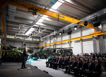 Két héten belül átadhatják a Rheinmetall zalaegerszegi gyárát