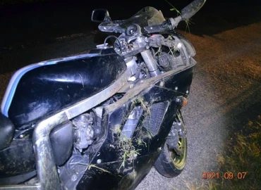 Megsérült az őzzel ütköző kanizsai motoros