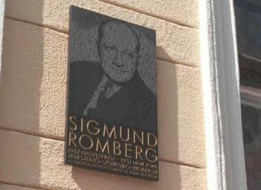 Átadták a megújult Romberg-emléktáblát 
